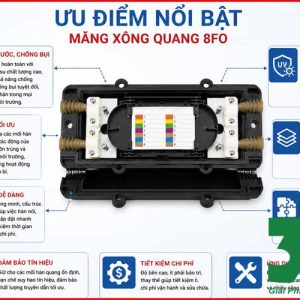 Măng Xông Quang 8FO Full Phụ Kiện – Giá Tốt Tại Hà Nội
