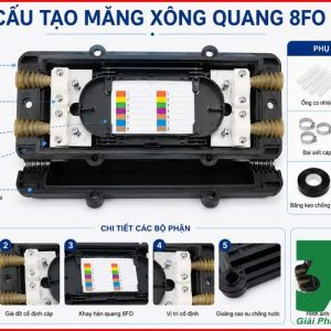 Măng Xông Quang 8FO Full Phụ Kiện – Giá Tốt Tại Hà Nội