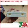 Hộp phối quang ODF 2FO vỏ nhựa trong nhà đầy đủ phụ kiện