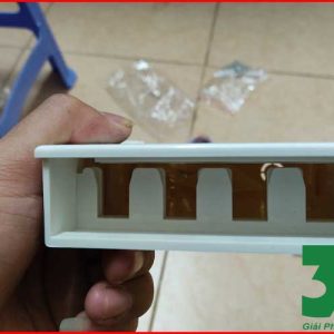 Hộp phối quang ODF 8FO vỏ nhựa đầy đủ phụ kiện