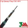 Cáp Quang Cống Kim Loại 4FO Single Mode Chính Hãng Giá Tốt