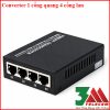Converter 1 cổng quang 4 cổng LAN – Bộ chuyển đổi quang điện