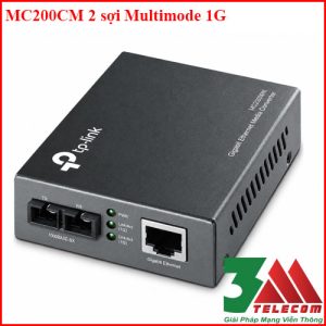 Converter Multimode TP-Link MC200CM 1000Mbps 2 sợi