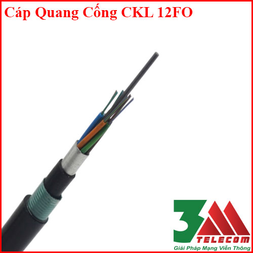 Cáp quang cống kim loại 12FO Single Mode -Giá Tốt Tại Hà Nội